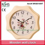 Octagonal wall clock quartz clock country style clock for sale