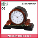 Quartz table clock alarm clock vingtage desk clock high class art clock