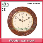 Traditional wooden clock handmade craft home clock luxury wall clock